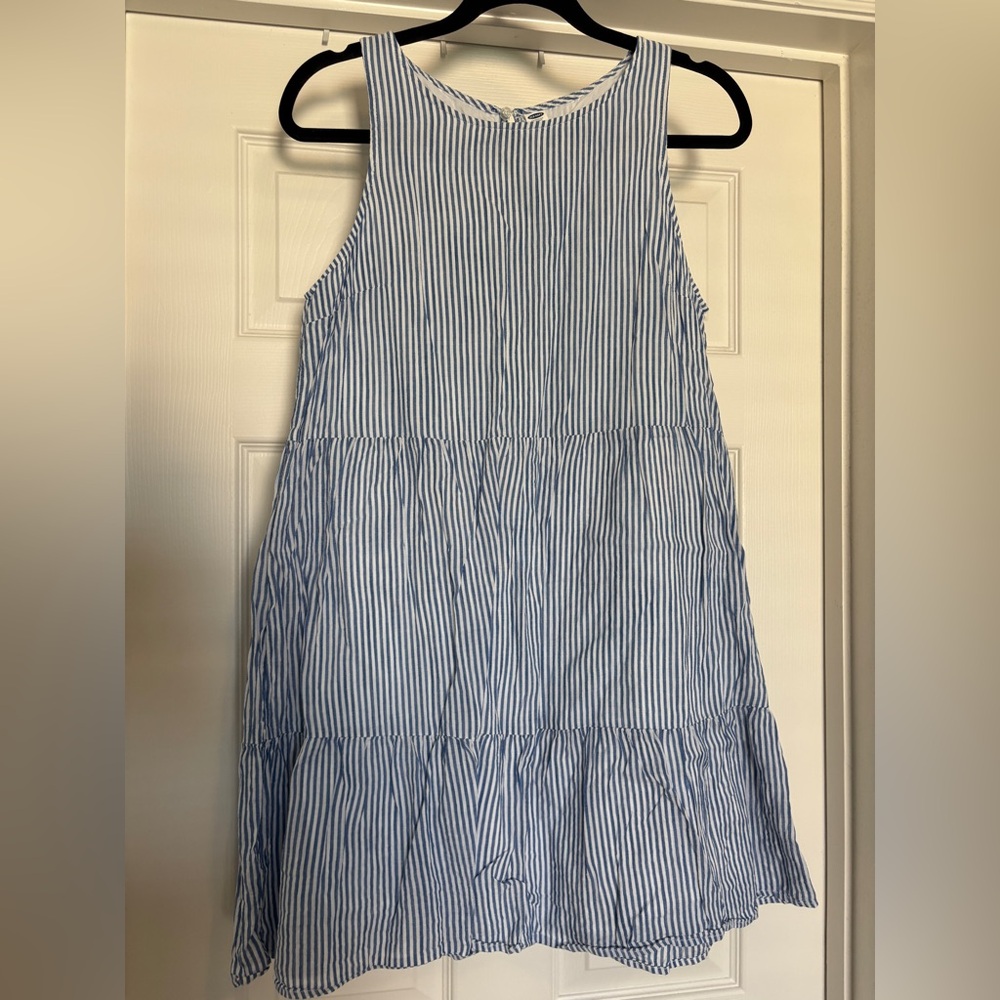 Old Navy Tiered Striped Dress